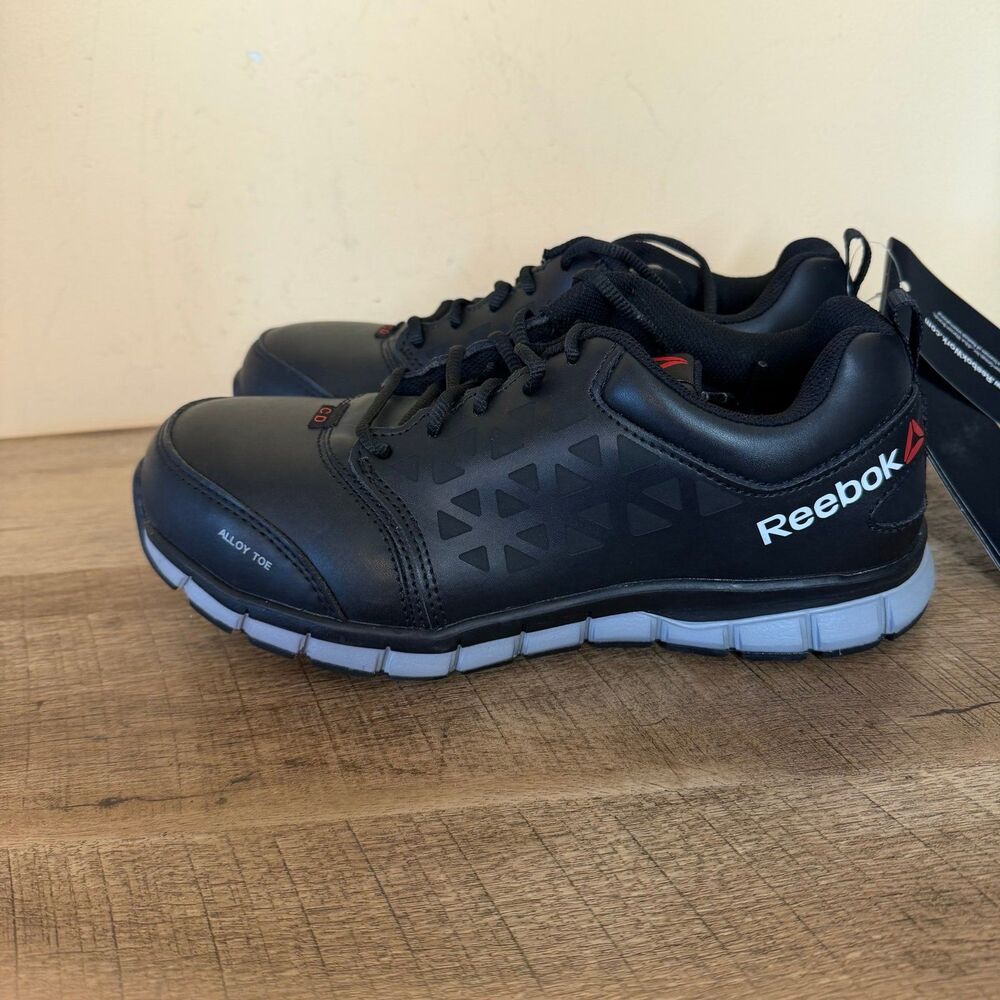 Reebok SUBLITE CUSHION RB4049 Men's Athletic Work Shoe - Black size 7.5